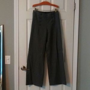 H&M high waisted wool pants